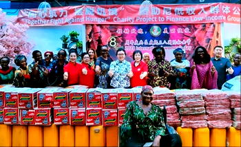 IWD: Chinese women champion equality, empowerment; distribute food to 20 Nigerian families