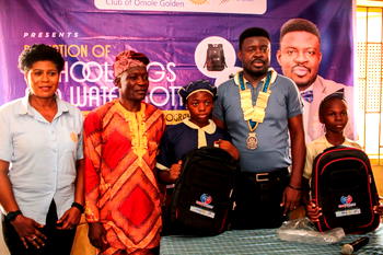 Rotary Club of Omole-Golden boosts student morale with educational donation