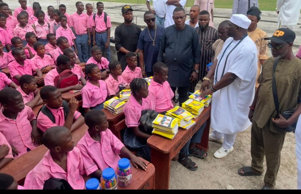 Eight schools in Delta Communities benefits from NBM educational donations