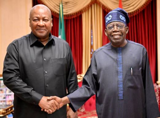 Why I visited Tinubu - President Mahama of Ghana