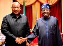 Why I visited Tinubu – President Mahama of Ghana