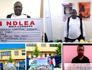 Four drug kingpins jailed for 95 years over N4.6bn narcotics trafficking