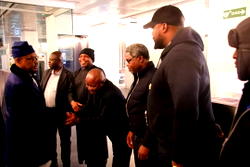 Photos: Wike arrives Italy for meeting with Lombardy officials