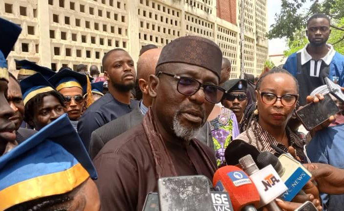 Ex-gov Okorocha advocates creative education as UniJos matriculates students