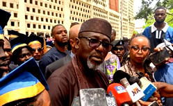 Ex-gov Okorocha advocates creative education as UniJos matriculates students