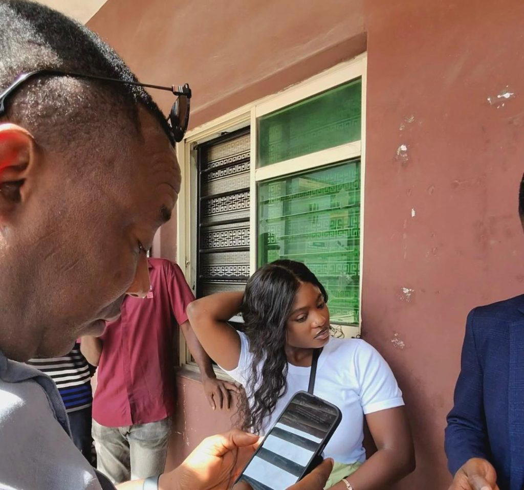 Photos: Sowore accompanies Lagos corps member to NYSC office after viral video