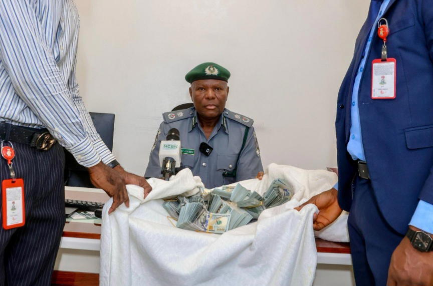 Customs intercepts 3,000 concealed in yogurt carton at Abuja airport