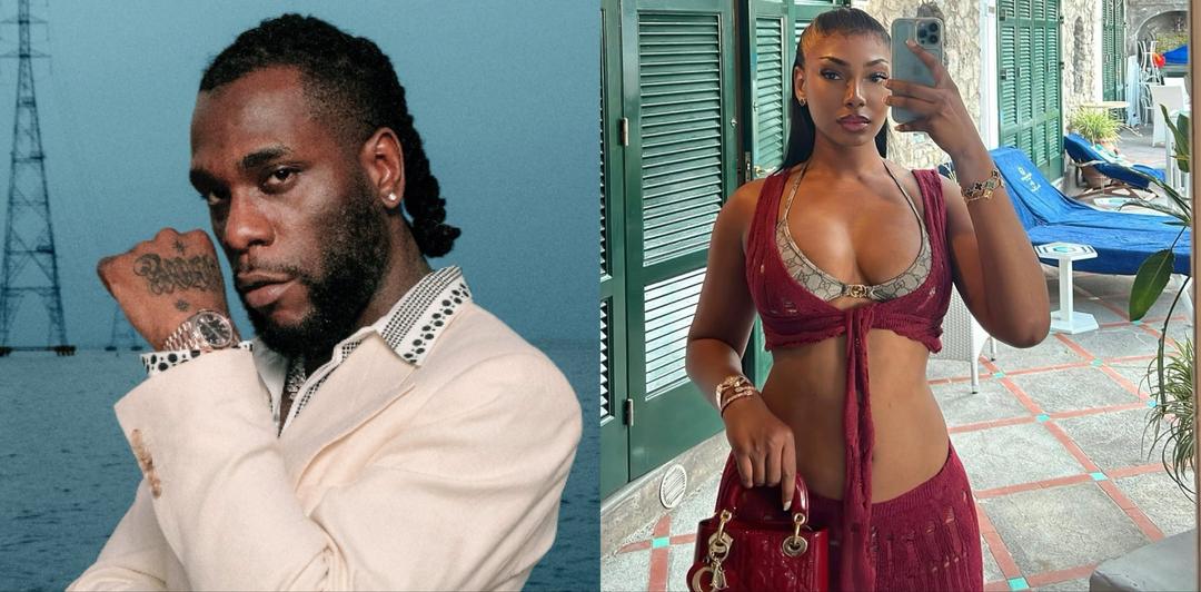 Sophia Egbueje and Burna Boy