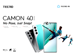 TECNO Launches CAMON 40 Series, Unlocking a New Level of AI and Snapshot Photography