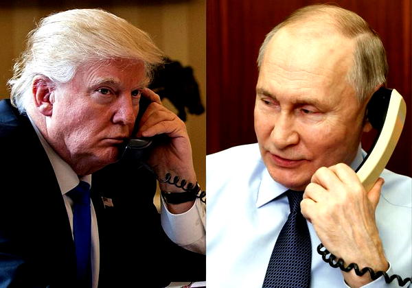 Trump and Putin begin crucial call on Ukraine ceasefire