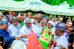 Sokoto philanthropist distributes N142.1m, 5,600 bags of rice to vulnerable groups amid Ramadan