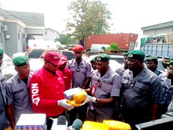 Customs hands over 3,365 parcels, 75 sacks of Indian hemp, codeine to NDLEA in Ogun