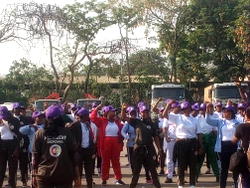 IWD Celebration 2025: DEPOWA conducts health walk for military wives