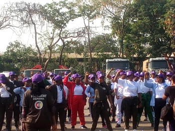 IWD Celebration 2025: DEPOWA conducts health walk for military wives