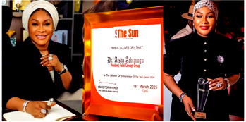 Aisha Achimugu honoured with Sun Award