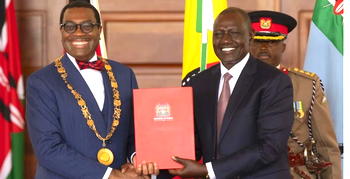 Adesina awarded Kenya’s highest national honour