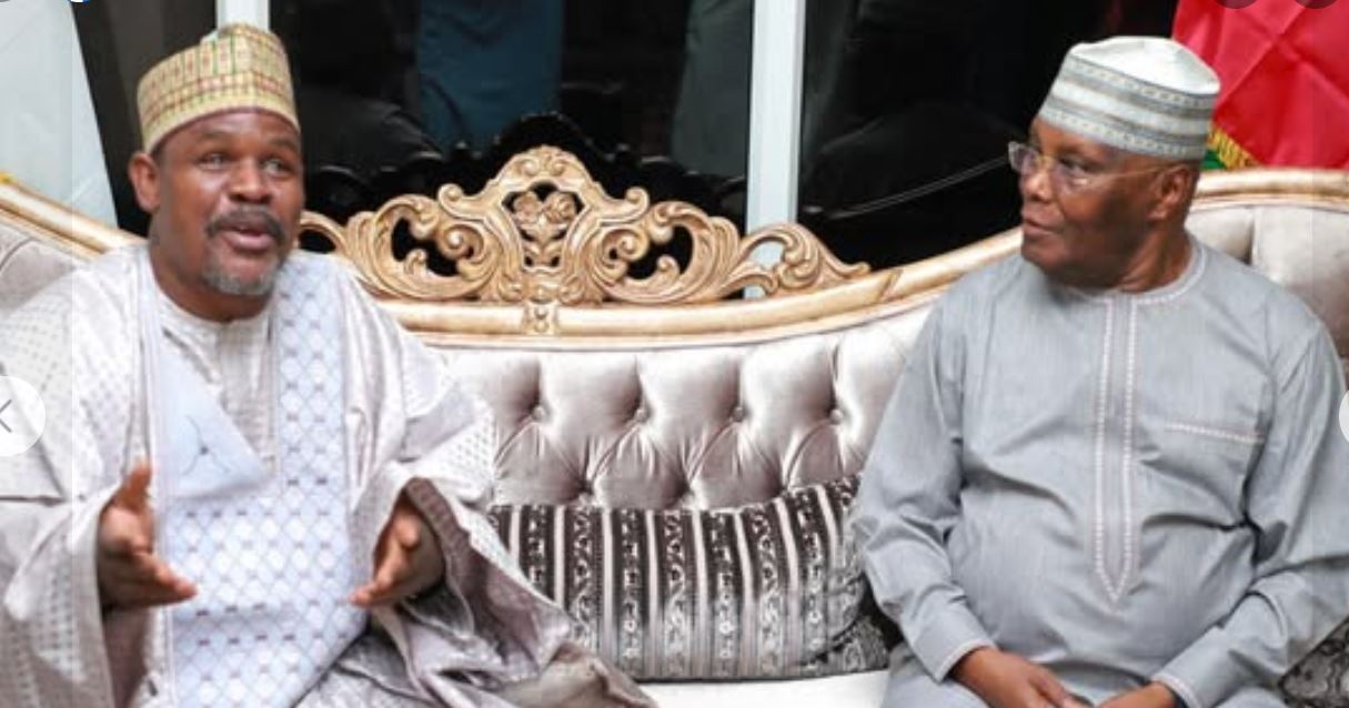 Photos: Gudaji Kazaure visits Atiku, discusses national issues