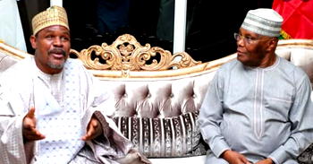 Photos: Gudaji Kazaure visits Atiku, discusses national issues