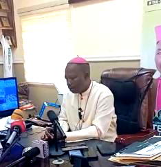 Arrested kidnapper of Catholic priests not mass server or cleric – Bishop Mamza