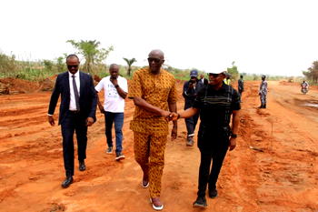 Ebie inspects NDDC’s ongoing projects in Ika Federal Constituency