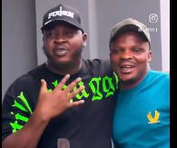 Video: Moment Baba Tee, Ijoba Lande meet for first time after wife saga