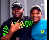 Video: Moment Baba Tee, Ijoba Lande meet first time after wife saga