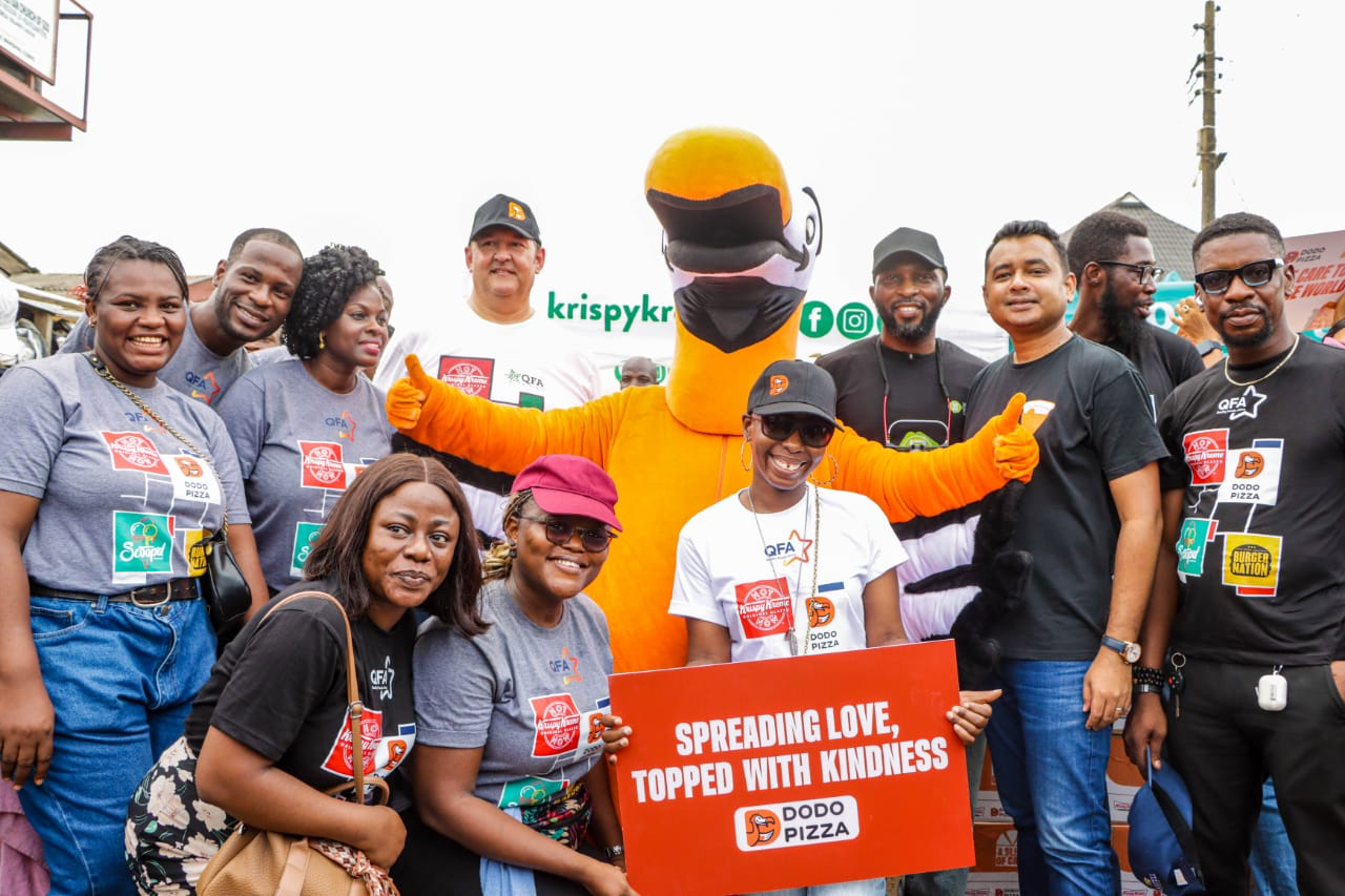 Corporate orgs distribute food relief packs to vulnerable people in Lagos community
