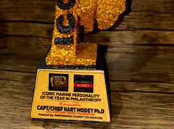 Modey honoured with ‘Marine Personality of the Year in Philanthropy Award’