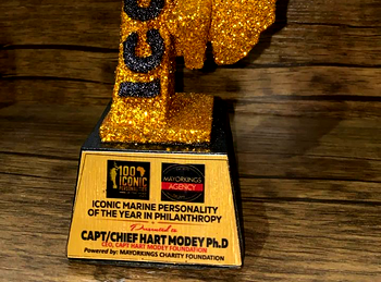 Modey honoured with ‘Marine Personality of the Year in Philanthropy Award’