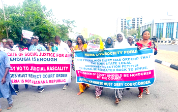 Benue LG Election Tribunal suspends sitting over court order, protests