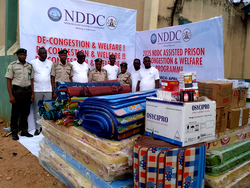 NDDC gives materials to Correctional Centre in Benin