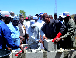 Zulum begins 100 houses, inspects 2 other projects in Hawul