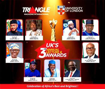 Triangle Magazine Invitation to vote for Governor of the Year award 3rd edition