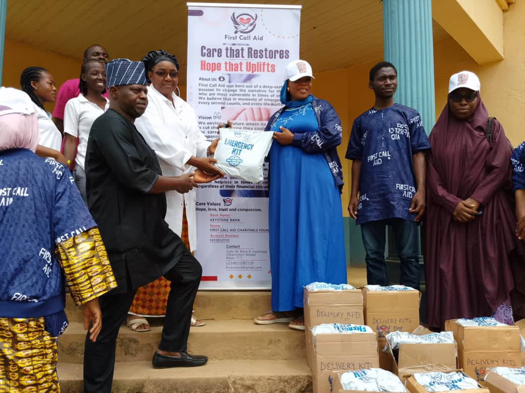 Foundation donates lifesaving equipment to Idu health centre