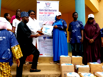 Foundation donates lifesaving equipment to Idu health centre