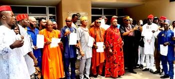 Traditional medicine practitioners vow to fight foul practices at Board inauguration