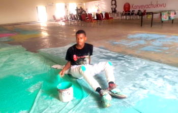 14-year-old Kanyeyachukwu breaks Guinness World Record for largest painting