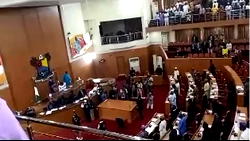 Clash of Titans: Meranda presides over plenary, Obasa absent