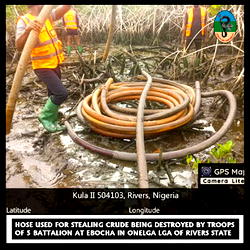 Army arrests 39 oil thieves, dismantles 18 illegal bunkering sites across Niger Delta