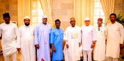 Okpebholo visits Uromi victims’ families, Kano State governor
