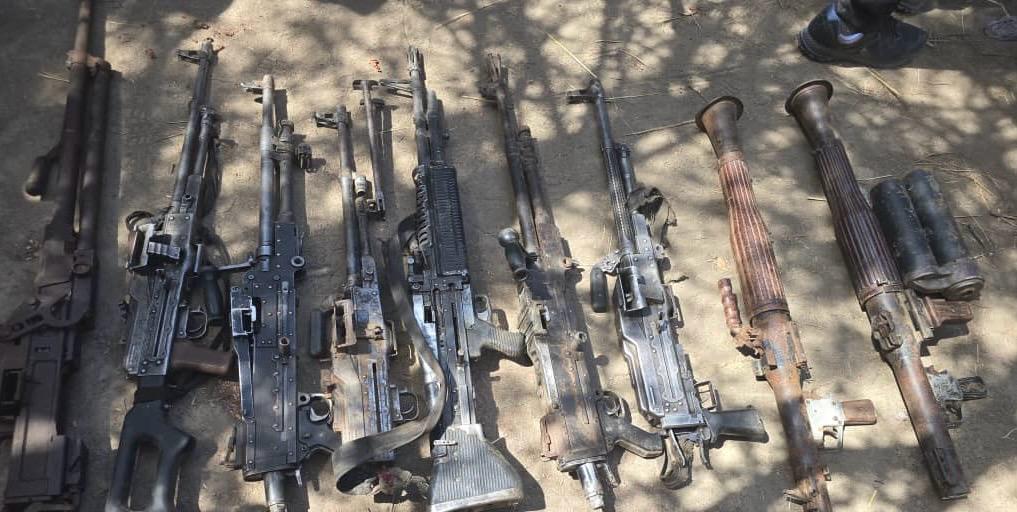 recovered weapons