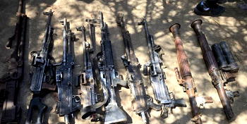 Army neutralises notorious terrorist, Amirul Khahid, others in Bama, Gwoza, recover weapons