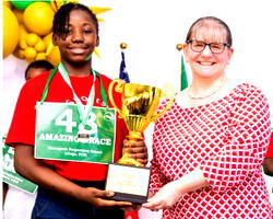 US Consulate hosts Spelling Bee in Nigeria, celebrates 11-yr-old champion