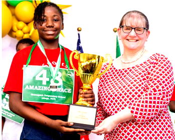 US Consulate hosts Spelling Bee in Nigeria, celebrates 11-yr-old champion