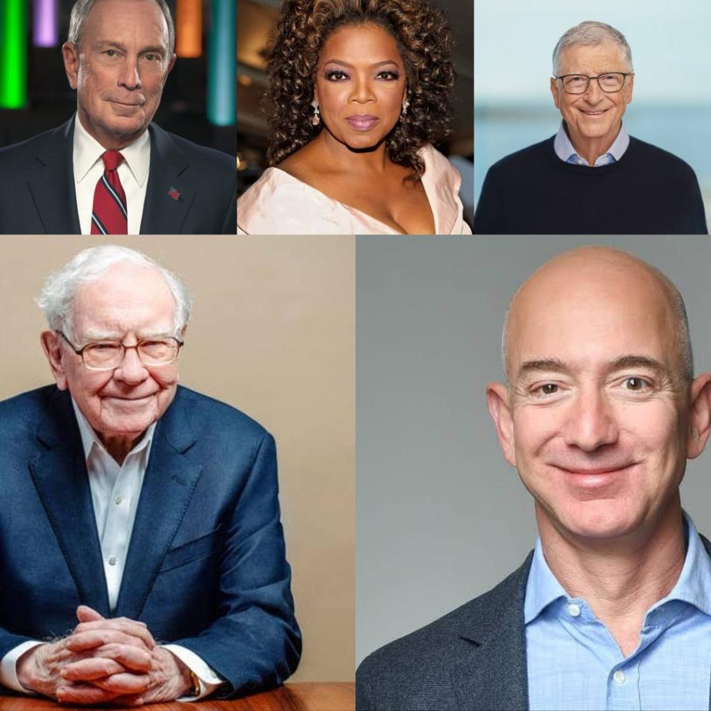 5 top billionaires and their first jobs