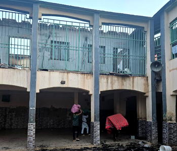 Photos: Fire guts Sokoto school for orphans displaced by Boko Haram