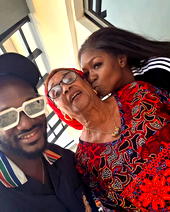 Video: 2Face’s mother meets singer’s lover, Natasha months after rejecting relationship