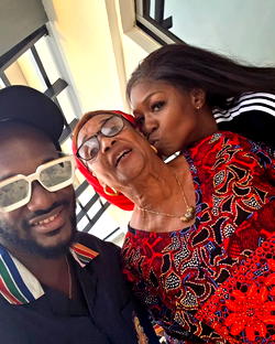 Video: 2Face’s mother meets singer’s lover, Natasha months after rejecting relationship