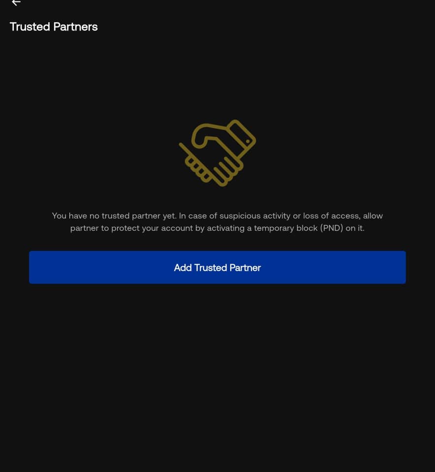 Moremonee's Trusted Partner Feature