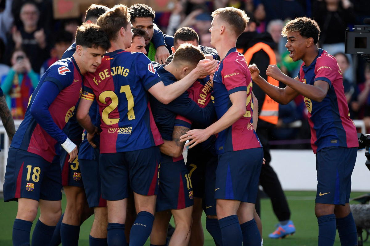 Liga leaders Barca make stunning comeback to beat Celta Vigo